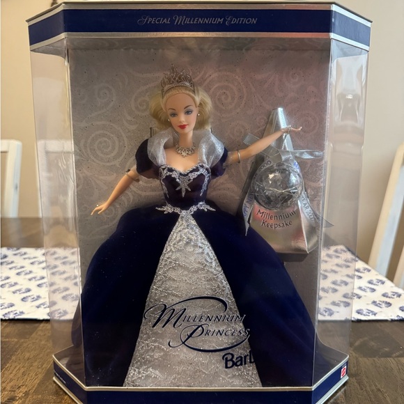 Barbie Other - Barbie Special Millennium Edition in Blue and Silver Mint Condition